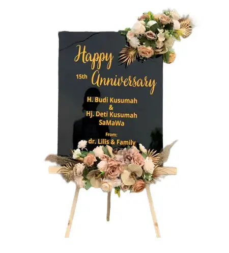 Papan Bunga Akrilik Wonodoyo