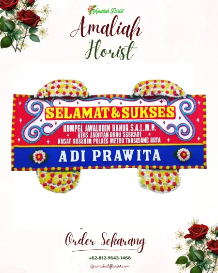 Papan Bunga Ucapan Selamat Wonodoyo